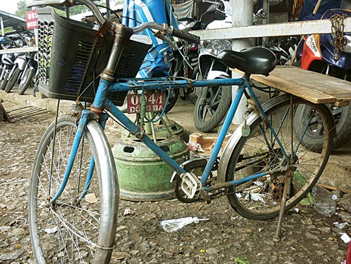 Những chiếc xe đạp thồ như thế này từng là nguồn sống của bao gia đình